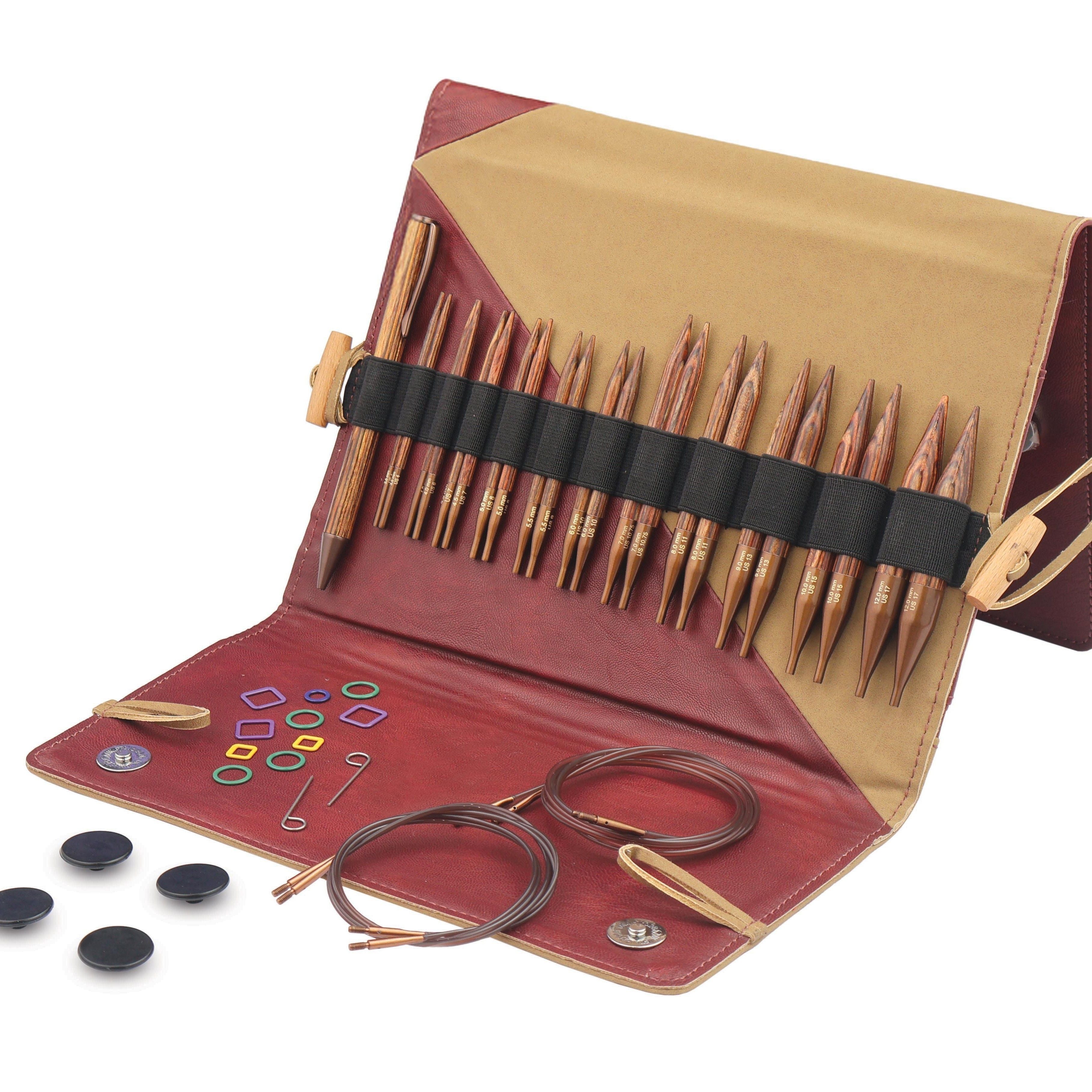 Ginger Regal – Short Interchangeable Needle set – Birch – Hobbii