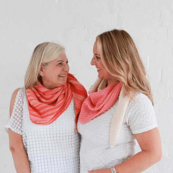 

Beginner Crochet Kit - Amarah Shawl
2