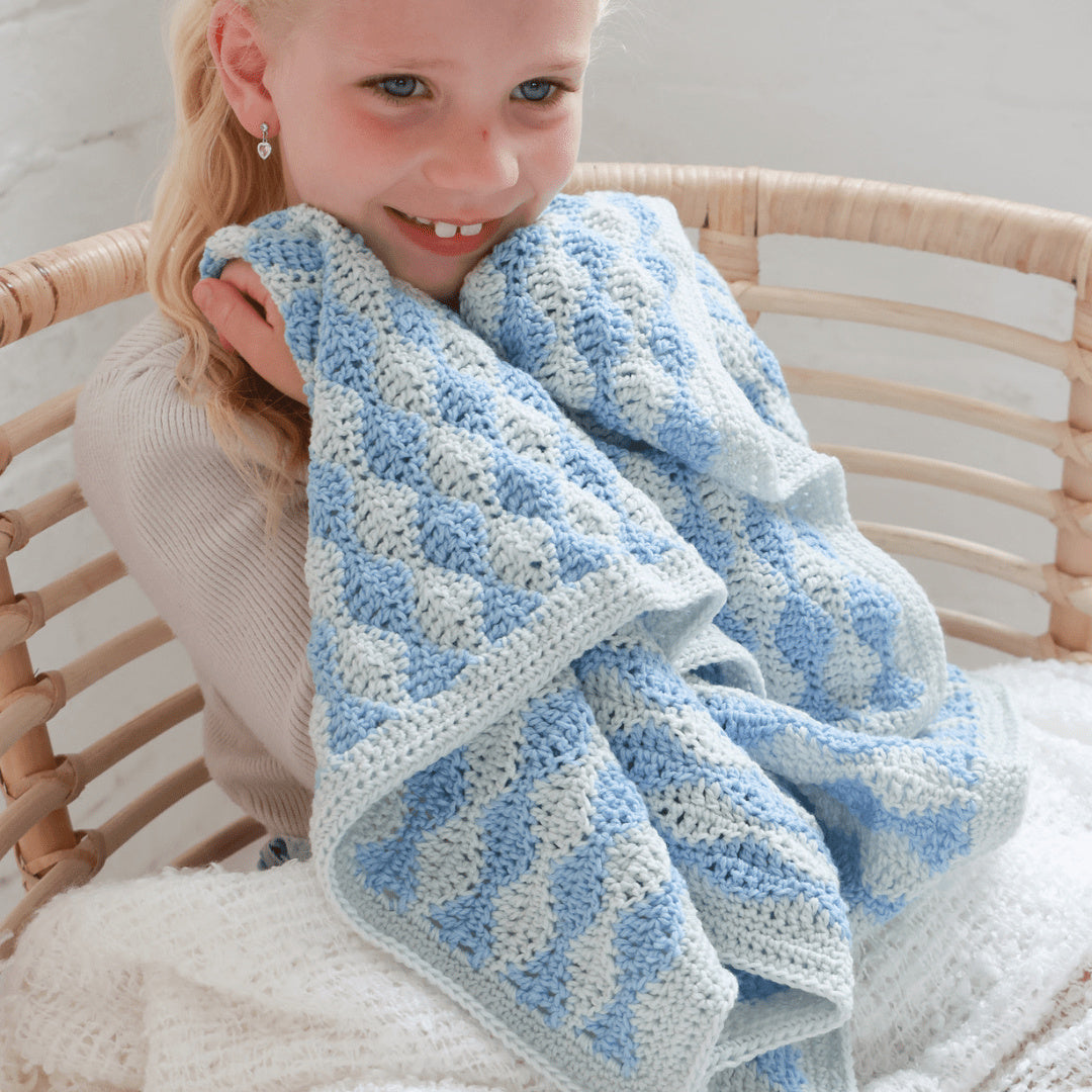 Little Waves - Baby Blanket – Hobbii