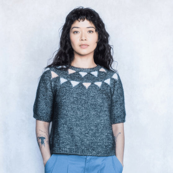 

Acute - Colourwork Tee
1