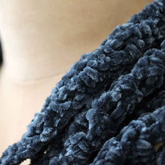 

Granny Shawl Boheme Velvet "Double"
4