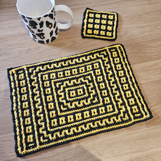 

Mosaic - Coaster and Placemat
2