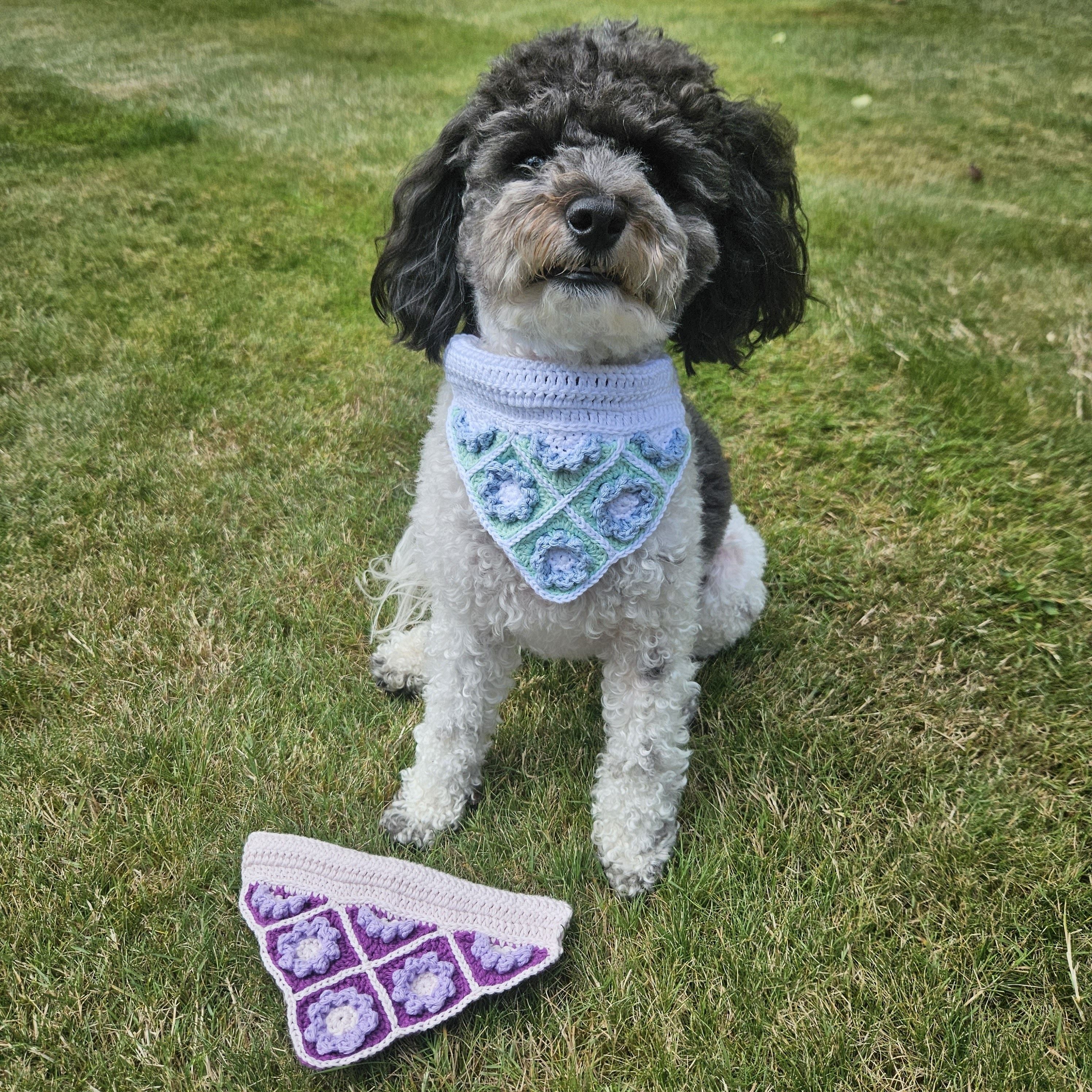 crochet bandana for dogs