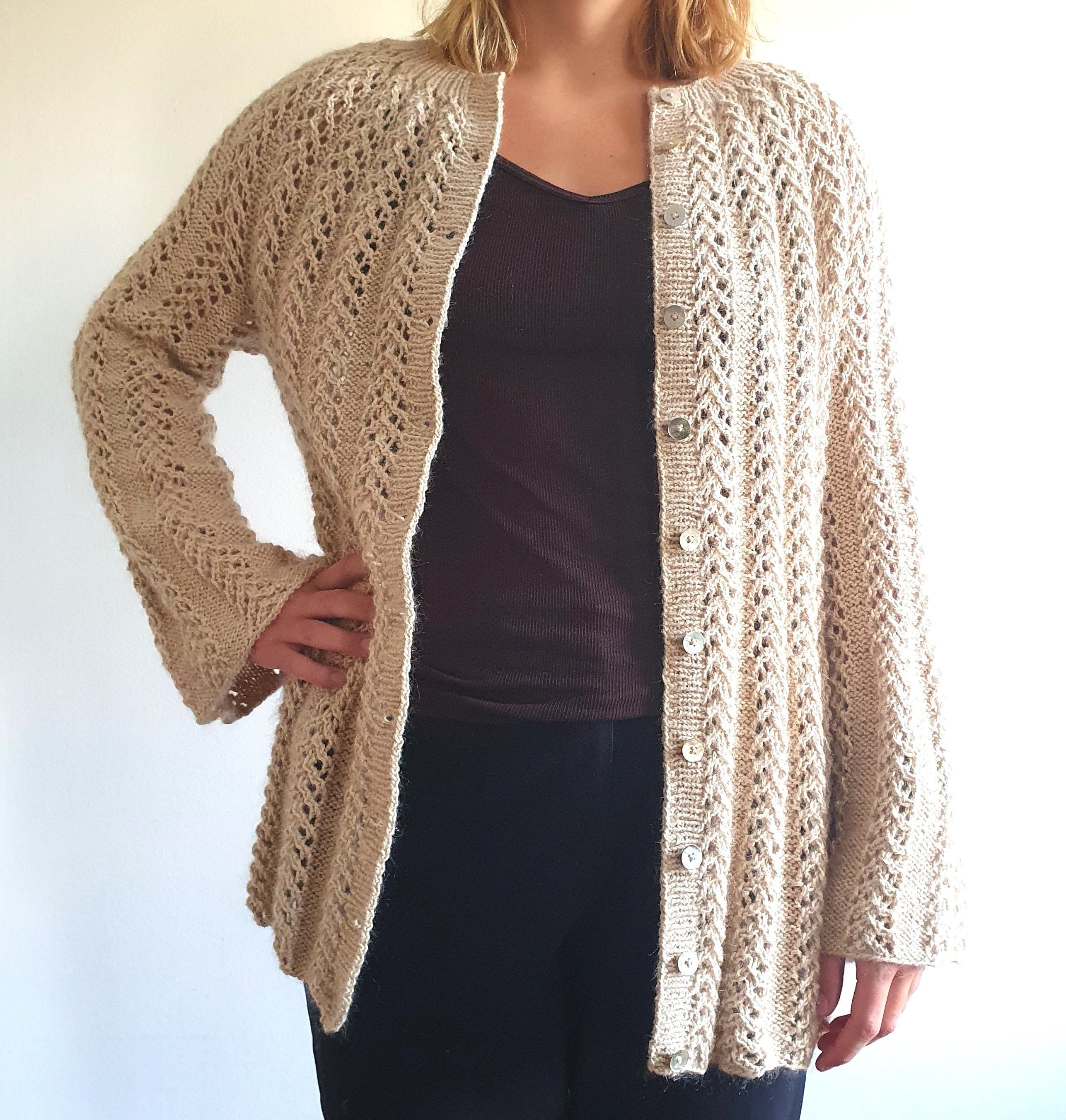 カーディガン LGB - 00s archive L.G.B. short drape cardigan Japandy - Cardigan – Hobbii