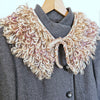 

Den Glade Krave - Decorative collar in loop stitch
1