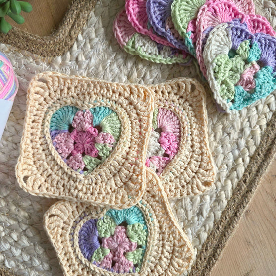 

Blossom Hearts - Baby Blanket
3