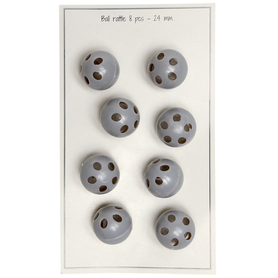 

Rattle Balls - 24 mm - Go Handmade
1