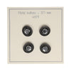 

Bling Buttons - 17 mm - 4 pieces - Go Handmade
4