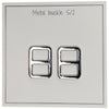 

Metal Buckle 25 x 19 mm (0.98 x 0.75 in) - several colors - Go Handmade
1