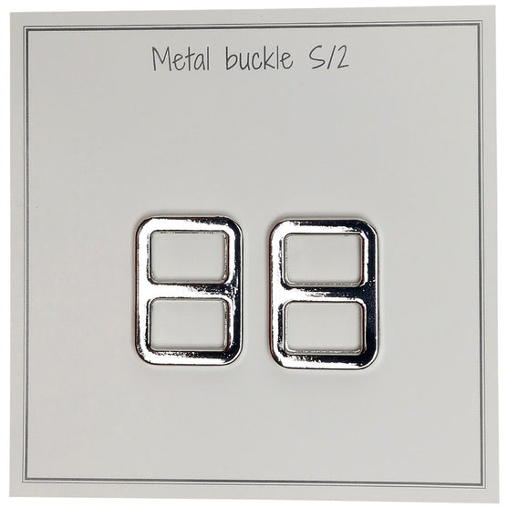 

Metal Buckle 25 x 19 mm (0.98 x 0.75 in) - several colors - Go Handmade
1