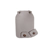 

Bag Flap w/Magnetic Button - Beige/Silver - Go Handmade
4