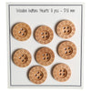 

Wooden Buttons - Hearts - 18 mm (0.71 in) - Go Handmade
1