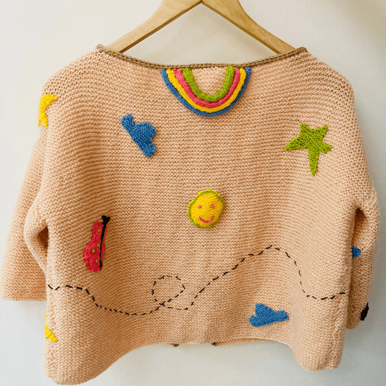 

Applique Jacket - Children’s Cardigan
3