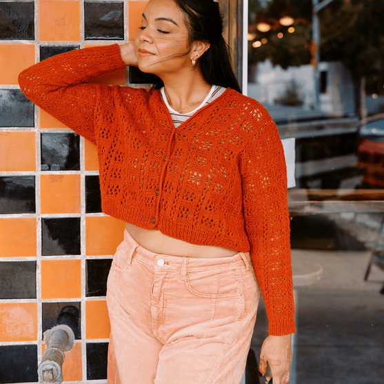 

Timanfaya - Lace Cardigan
4