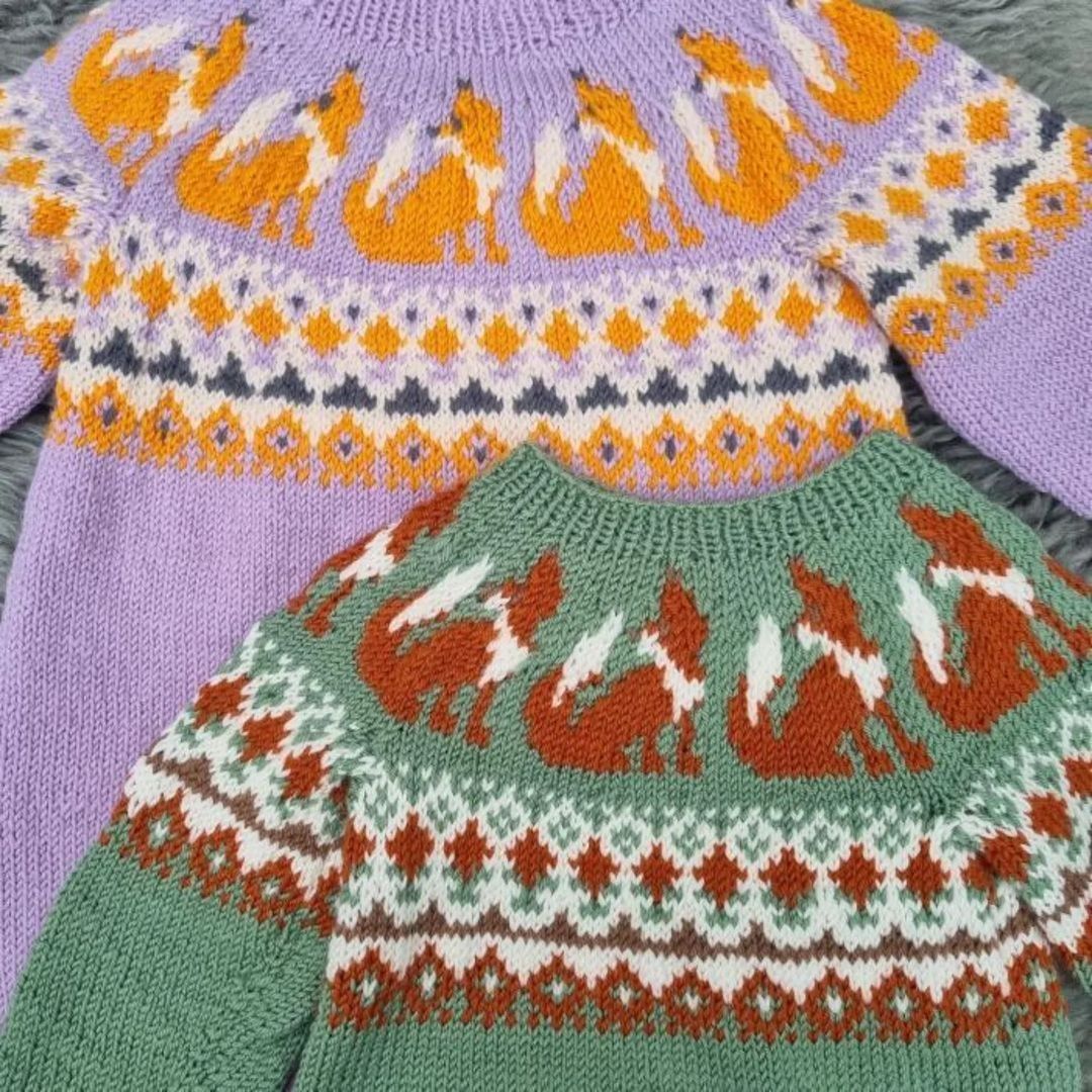 Happy Fox - Children's sweater – Hobbii