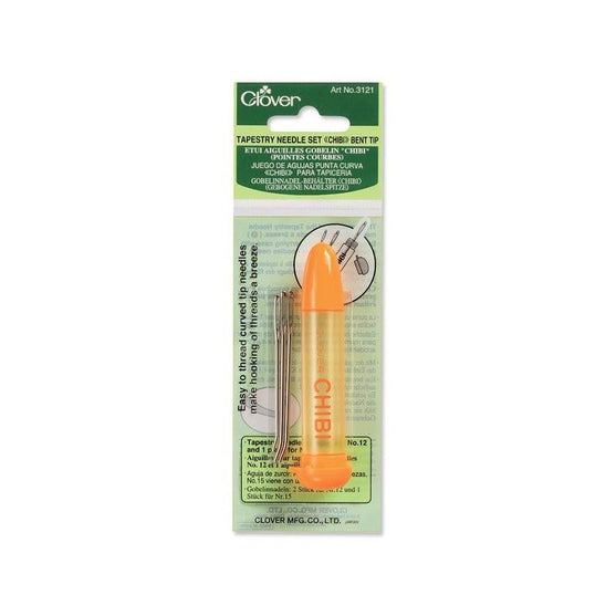 

Darning Needle w / Curved Tip - 3 pieces - Clover
2
