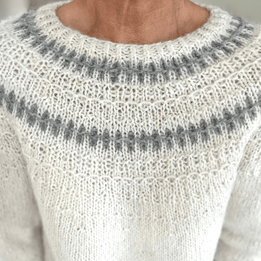 【MIS PRODUCT】 Bern Nordic Round Knit_Ivory MUSINSA | MOOD INSIDE Bern Nordic Round Knit_Navy