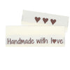 

10 Labels - Handmade with love - 5 cm - Go Handmade
1