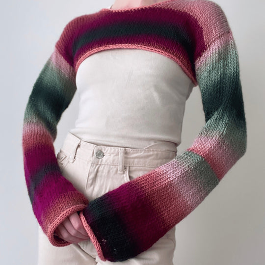 So What Shruggie - Cropped Sweater