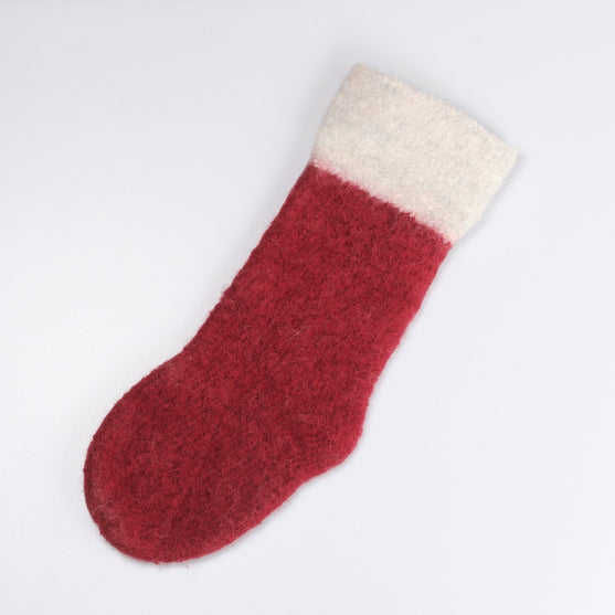 

Felted Christmas Stocking
3