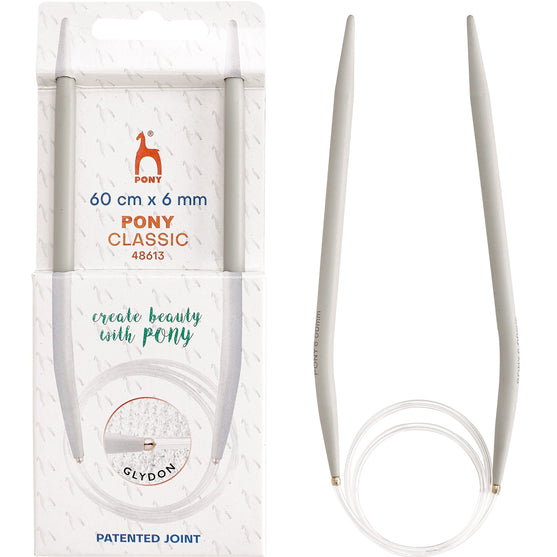 

Circular Needle Classic - 60 cm - Pony
1
