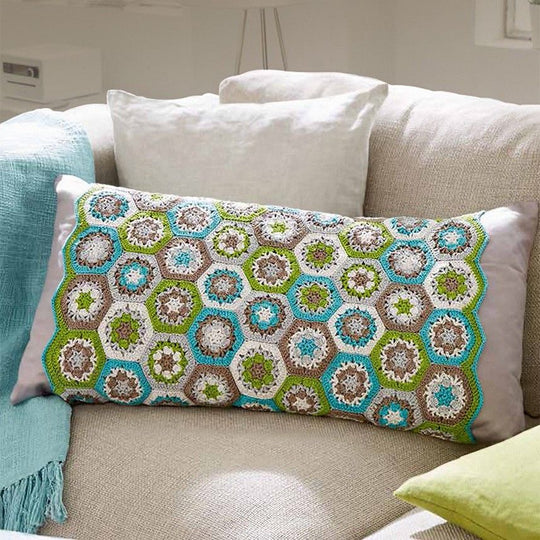 Granny Square Cushion Cover