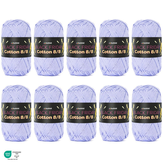 

Black Friday Cotton 8/8 Color Pack (Limited Edition) - Hobbii
1