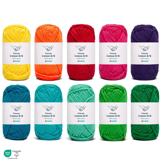 

Friends Cotton 8/8 Color Pack - Friends
1