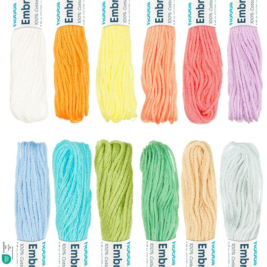 Embroidery Yarn Color Pack - Hobbii