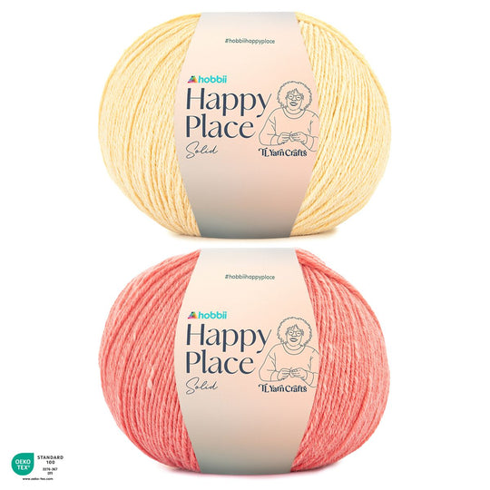 Happy Place Solid - Hobbii X TL Yarn Crafts