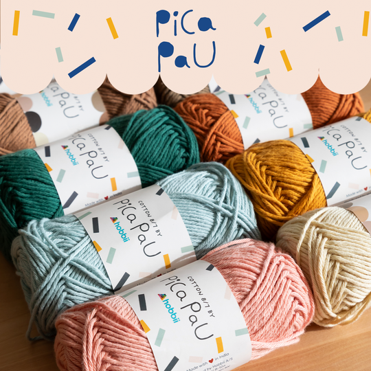 Pica Pau X Hobbii - Cotton 8/7 & Nude Cotton 8/7
