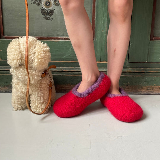 Uldfutter - Felted children’s slippers