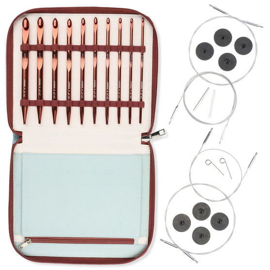 

Interchangeable Tunisian Hook set - Hobbii X TL Yarn Crafts
1