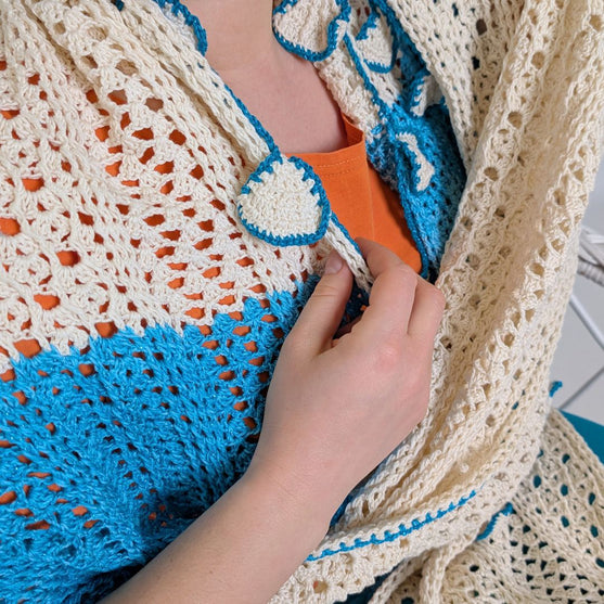 

Coastal Gleam - Shawl
11
