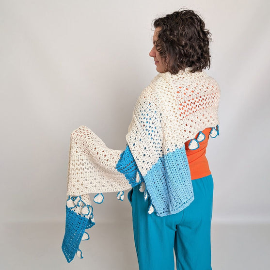 

Coastal Gleam - Shawl
1