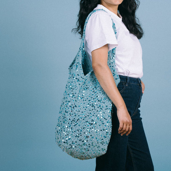 

Summer Breeze Sparkle - Beach Bag
1