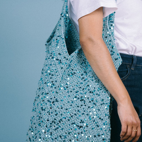 

Summer Breeze Sparkle - Beach Bag
4