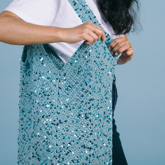 

Summer Breeze Sparkle - Beach Bag
5
