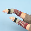 

Arm Warmers in stranded colorwork
1