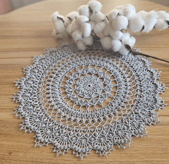 Amelie Textured Mandala - Doily