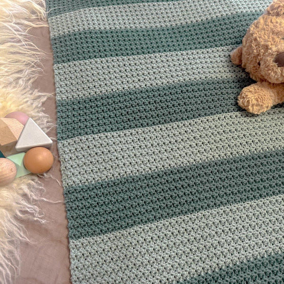 

Grooved Baby Blanket
5