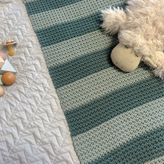 

Grooved Baby Blanket
4