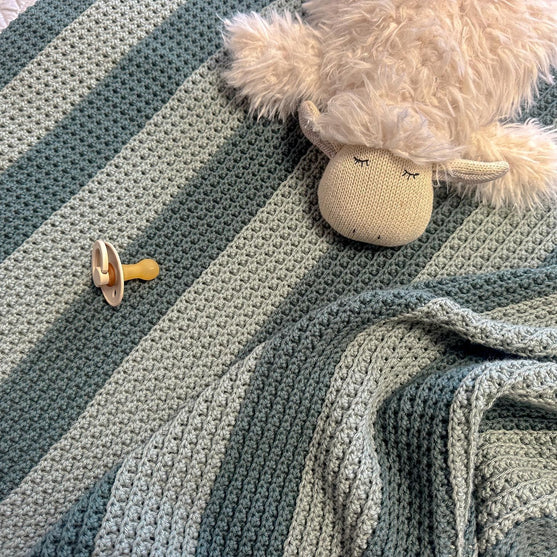 

Grooved Baby Blanket
1