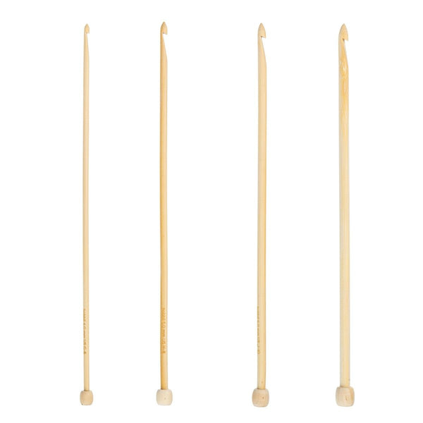 Bamboo Tunisian Crochet Hook Set - 25 cm (9.8 in) – Hobbii