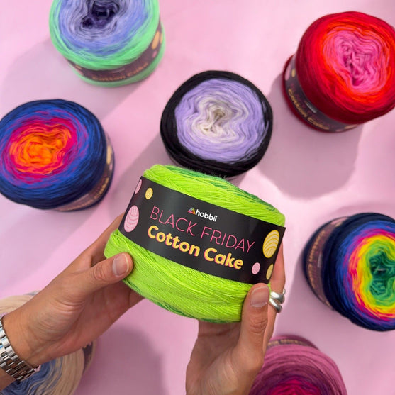 

Black Friday Cotton Cake (Limited Edition) - Hobbii
10