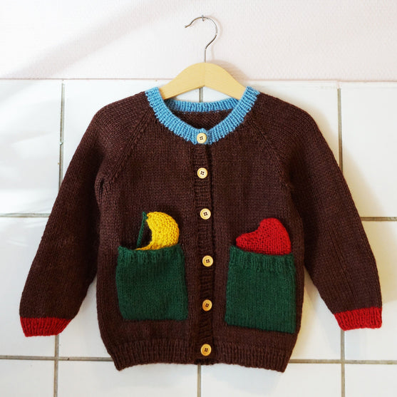 

Love Moon - Children’s cardigan
1