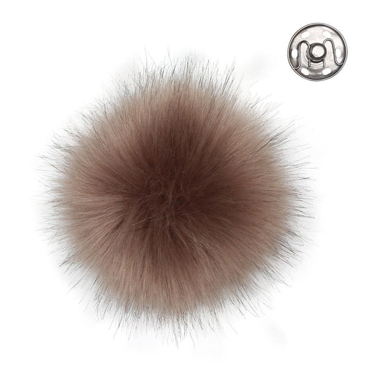 Pom Pom - Brown - Go Handmade