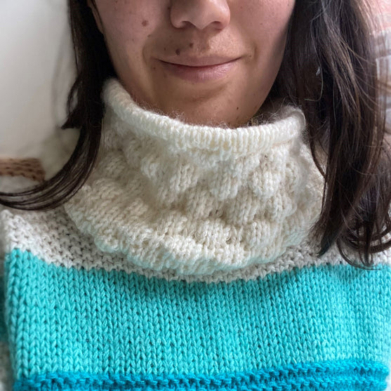 

Bubble Cup Cowl - Neck Warmer
5
