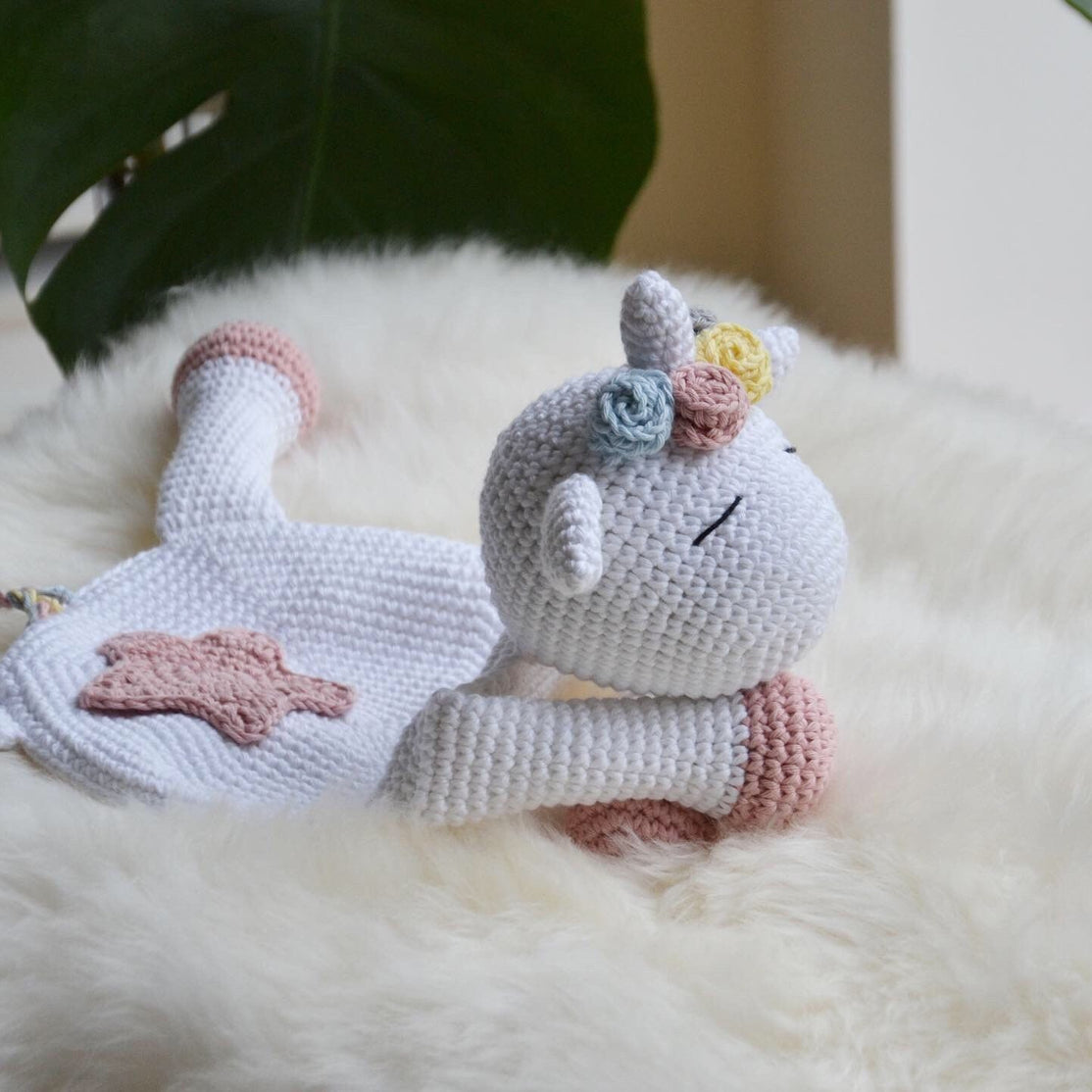 Unicorn Baby Lovey / Comforter