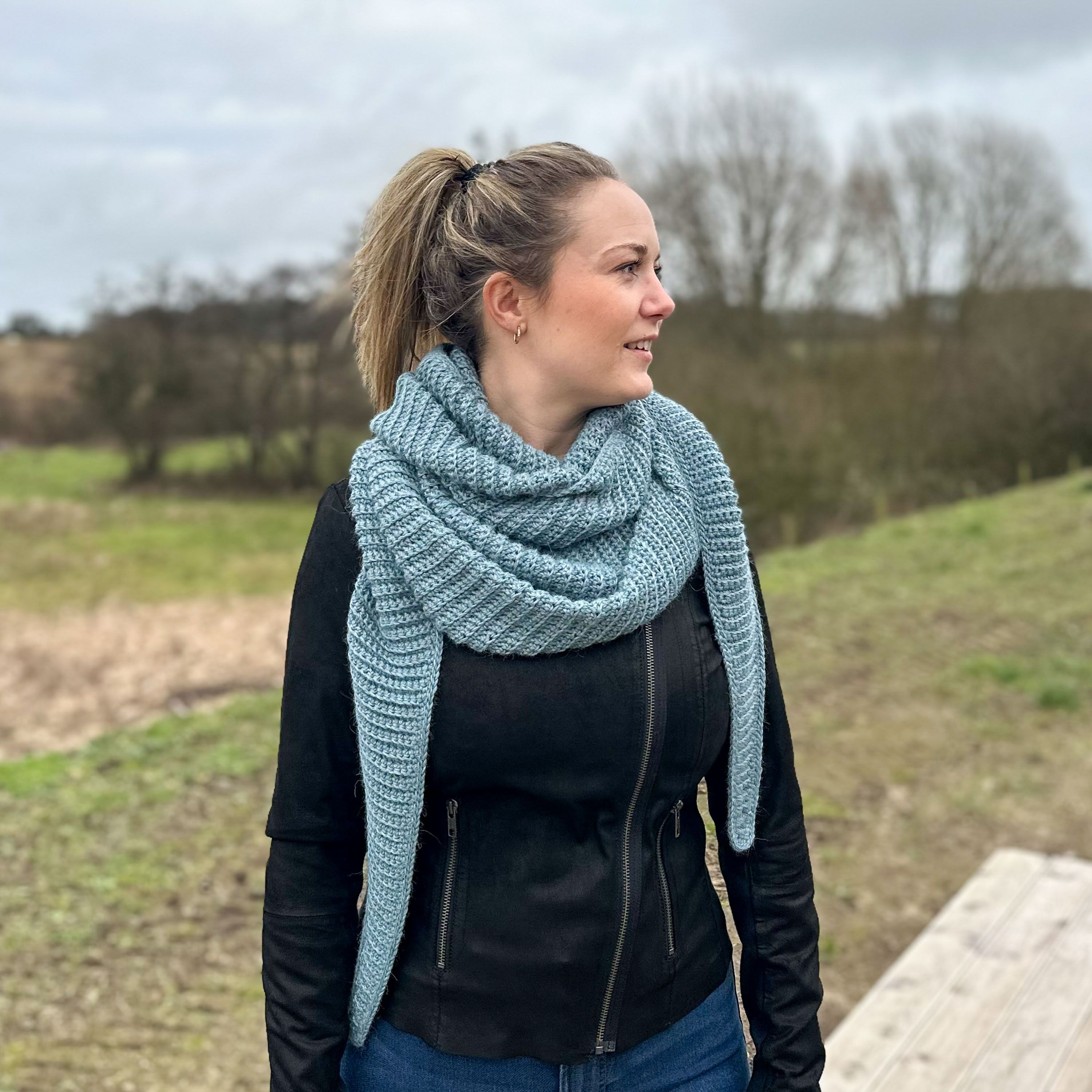 Simple Big Scarf – Hobbii
